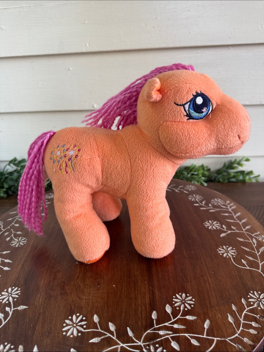 My Little Pony 2004 Hasbro 9” Sparkleworks Plush